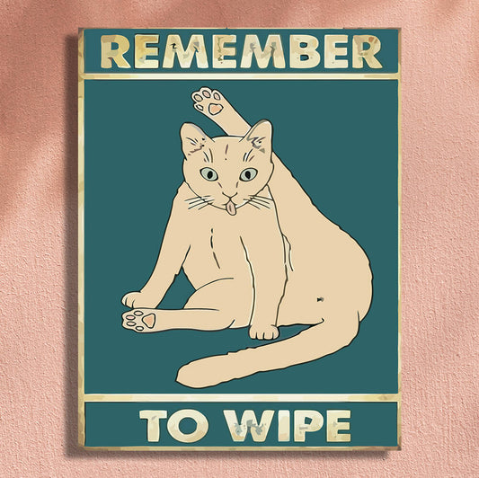 Remember to Wipe