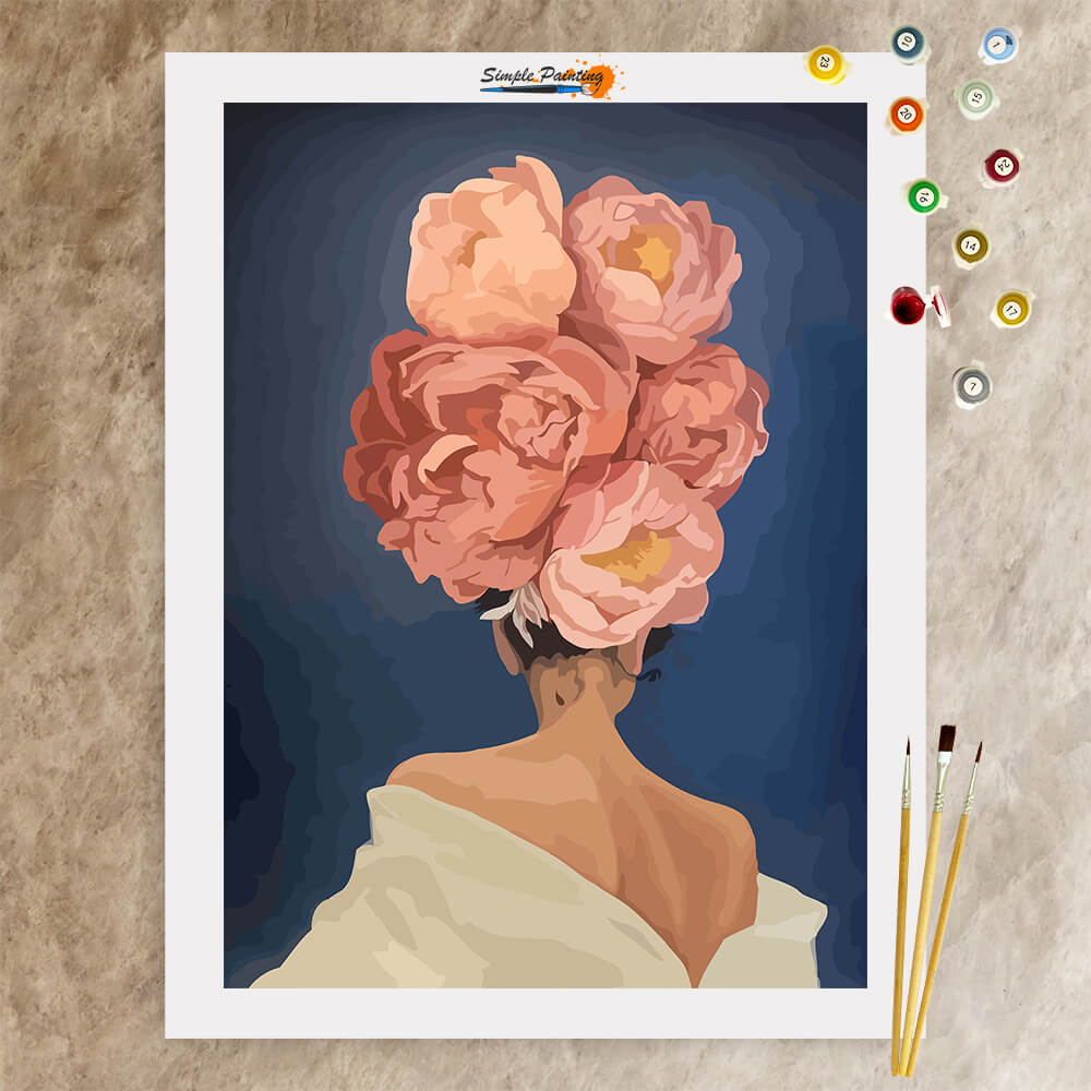 Posy, Paint by numbers kit